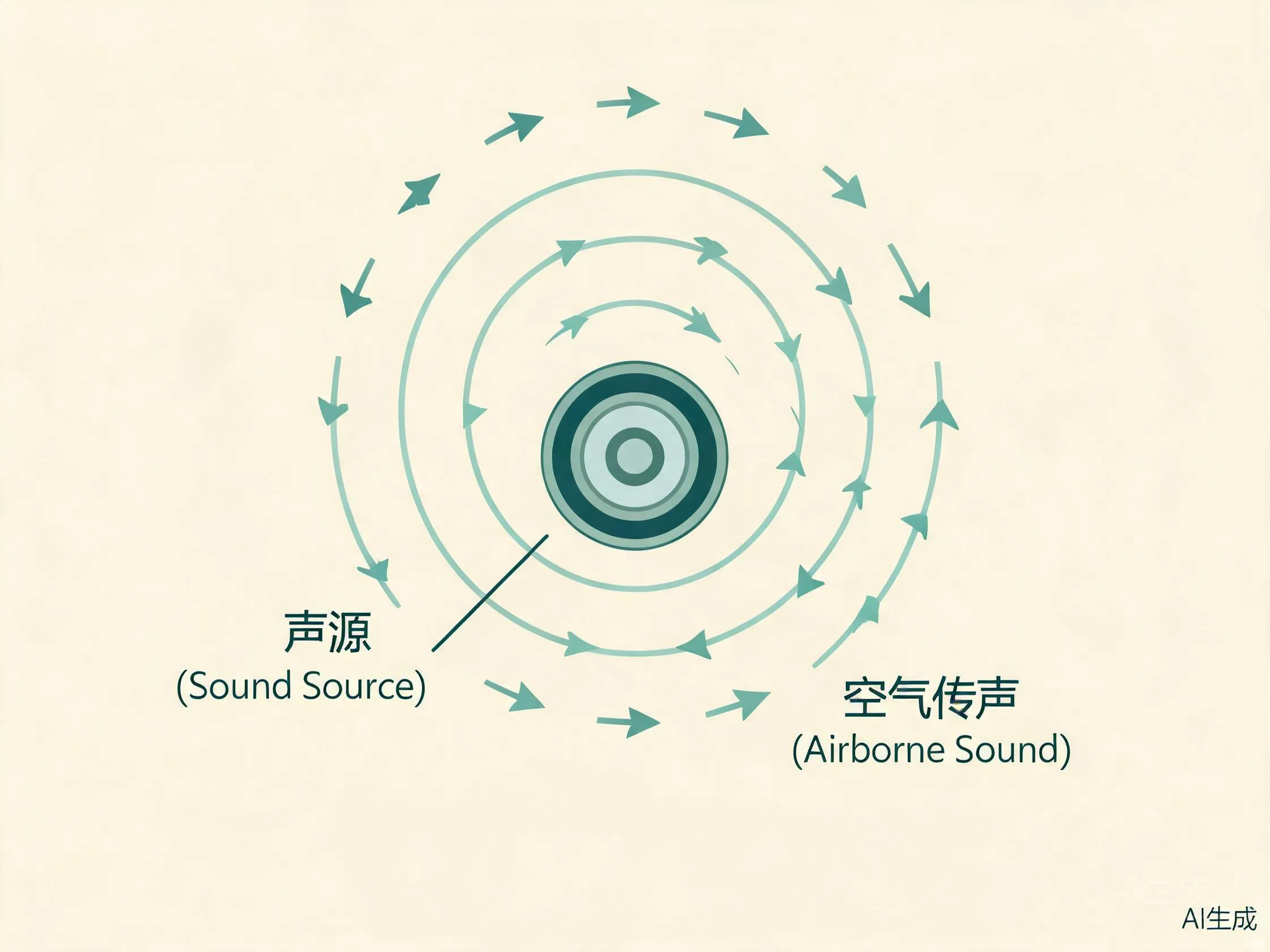 噪音类型：撞击声、空气声、结构声的差异