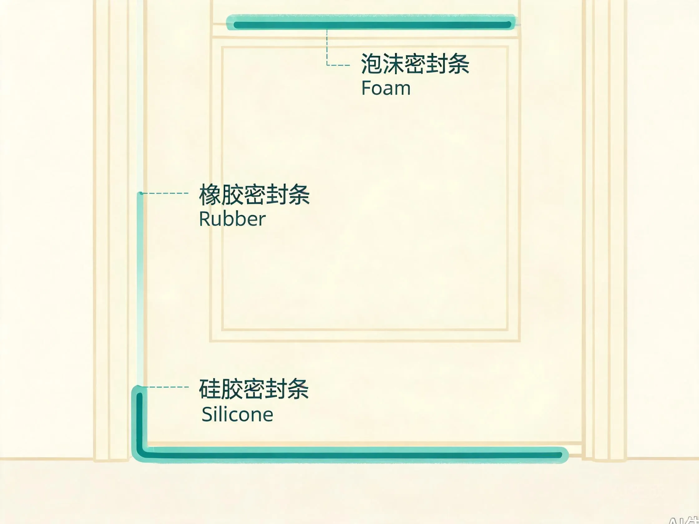 门缝密封条横评：D 型、P 型、自动落条怎么选