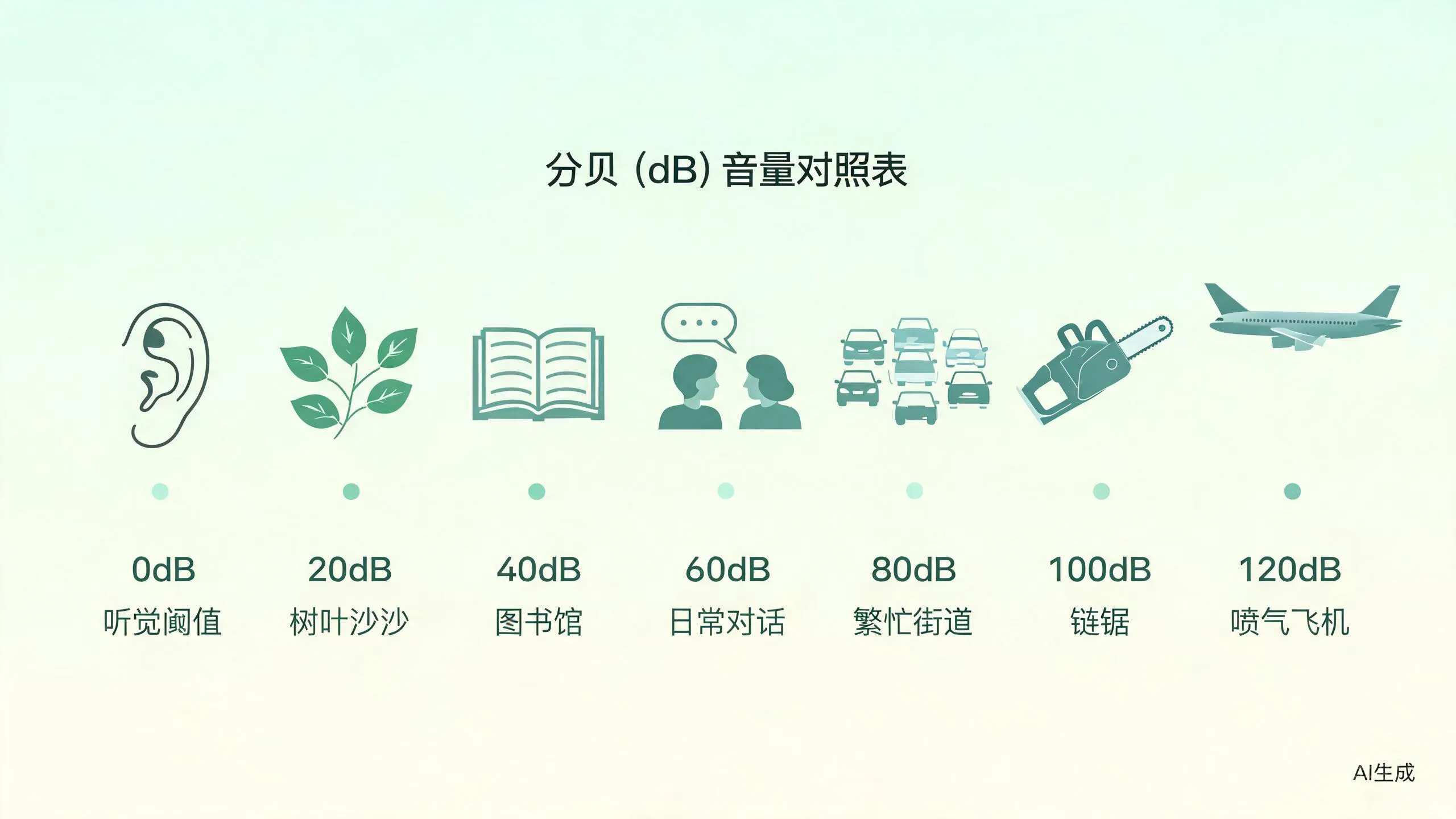 什么是噪音？分贝（dB）如何衡量声音大小