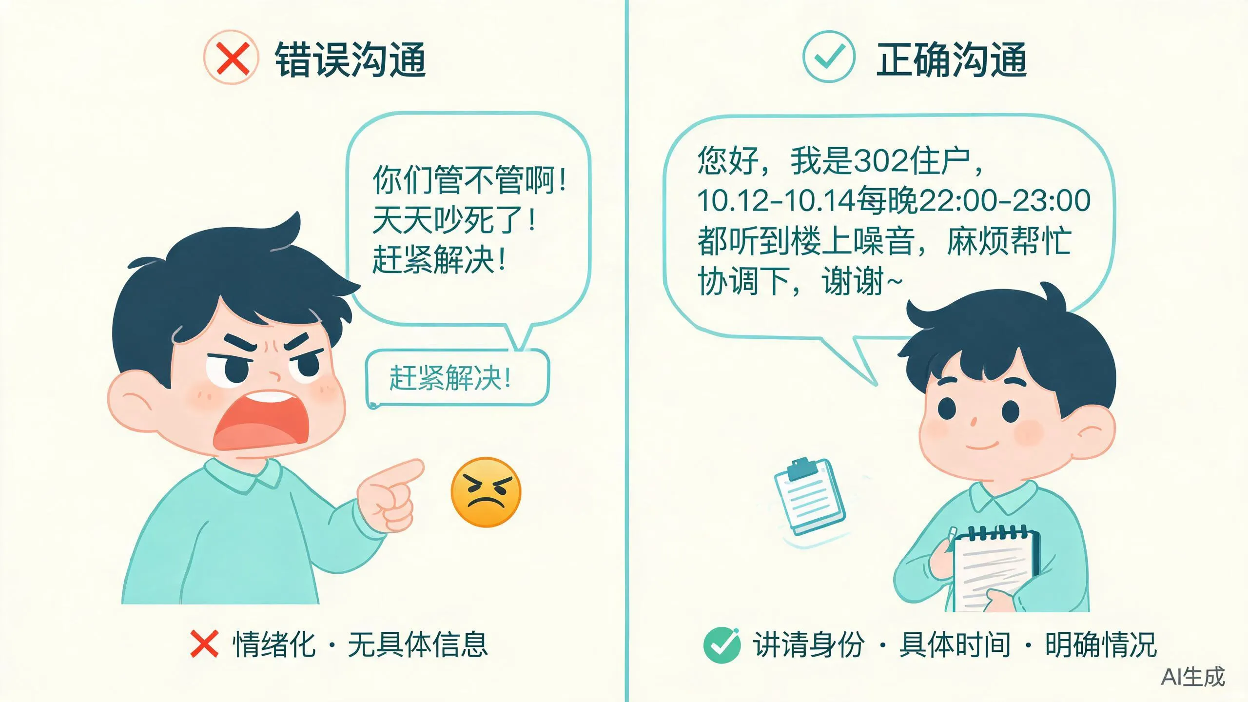 与物业沟通噪音问题的正确方式
