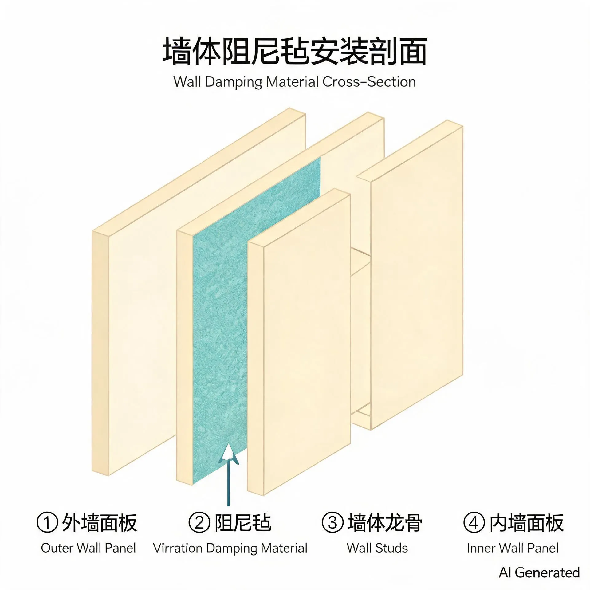 阻尼毡是什么？为什么它在隔音改造中很重要